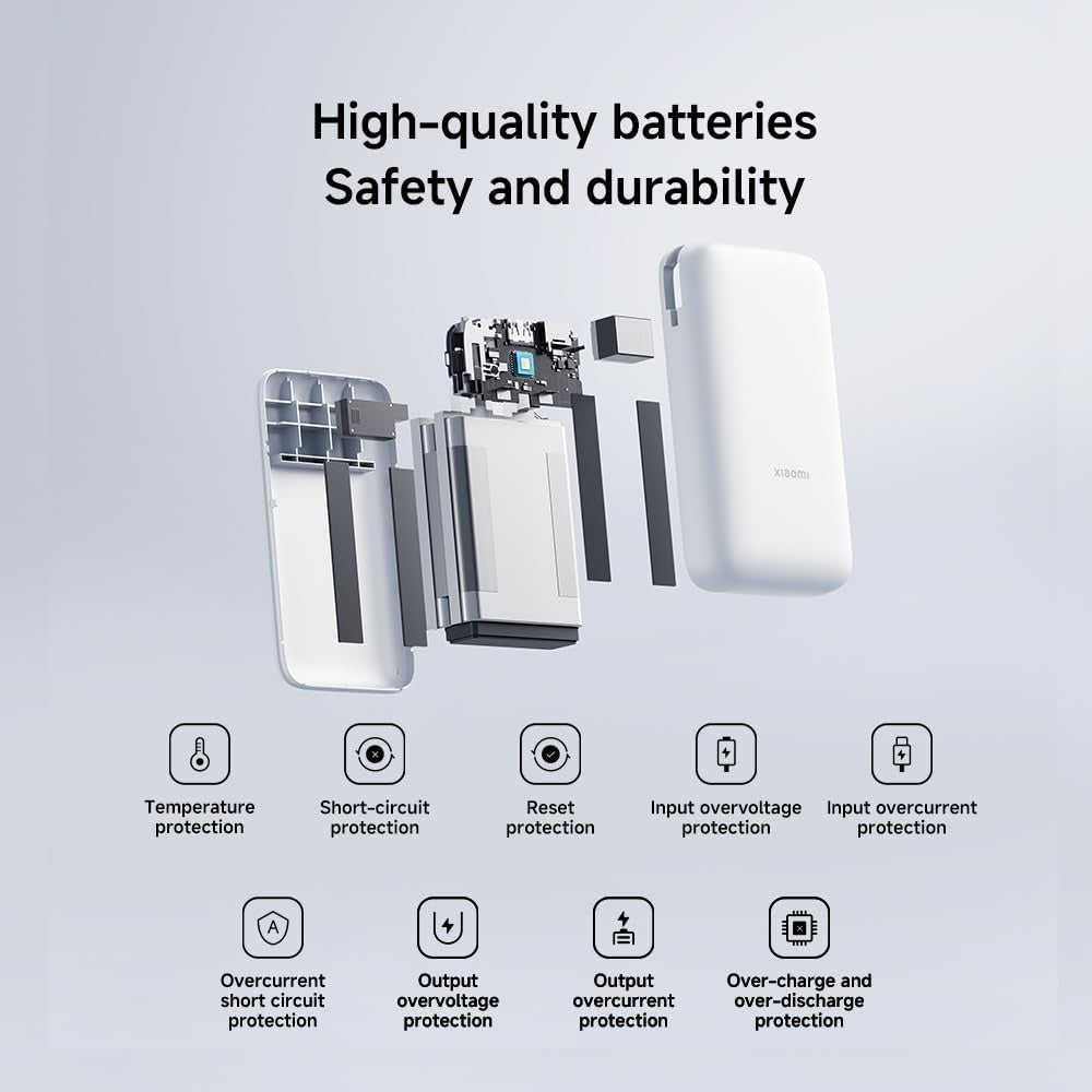 Xiaomi PB 20000mAh Power Bank Integrated Cable — Image 8