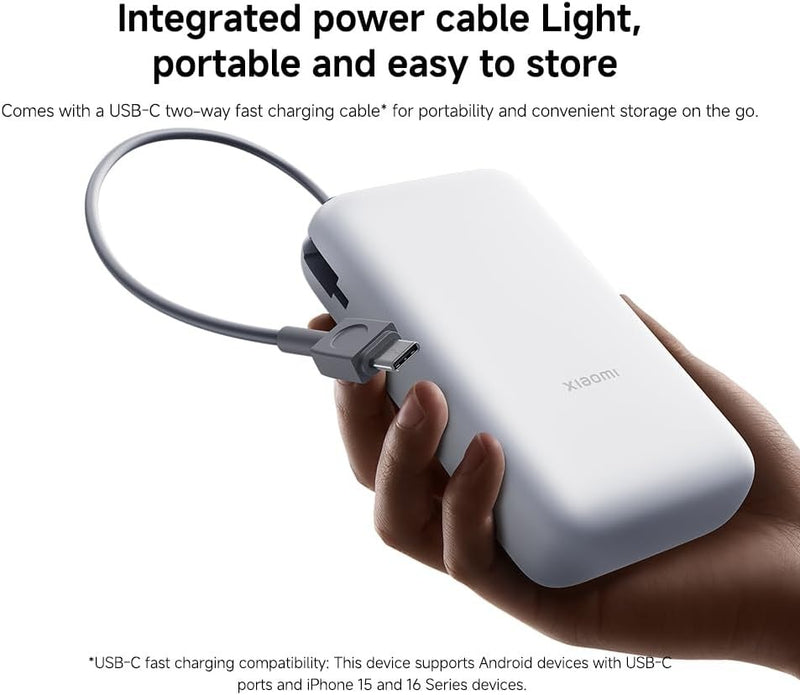 Xiaomi PB 20000mAh Power Bank Integrated Cable — Image 2