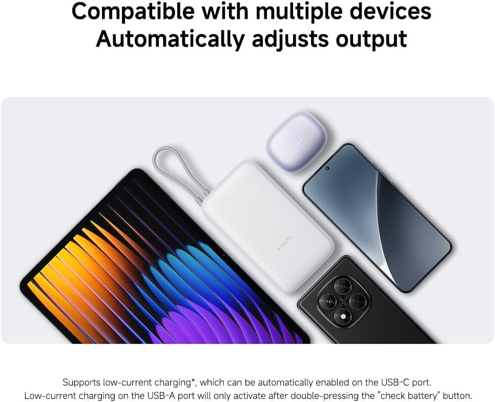 Xiaomi PB 20000mAh Power Bank Integrated Cable — Image 6