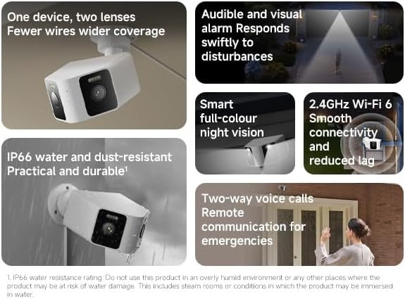 Xiaomi Outdoor Camera CW100 Dual UK 64873 — Image 2