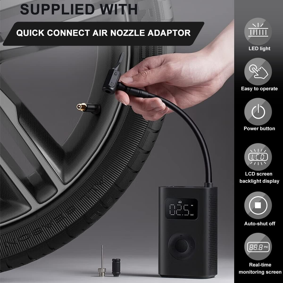 Xiaomi Portable Electric Air Compressor 2  46422 — Image 6