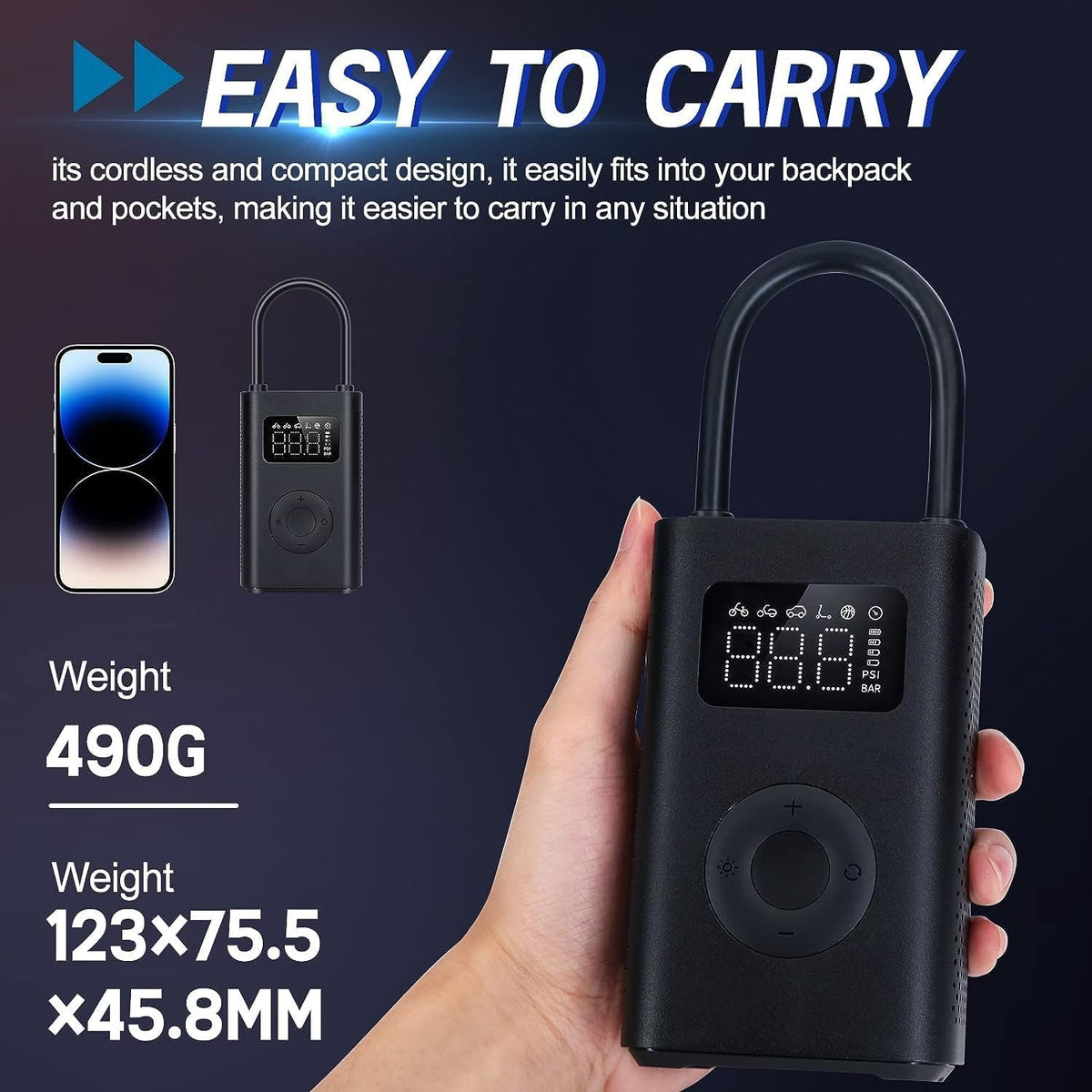Xiaomi Portable Electric Air Compressor 2  46422 — Image 7