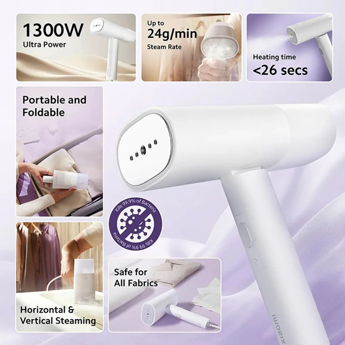Xiaomi Handheld Garment Steamer UK 5520 — Image 5