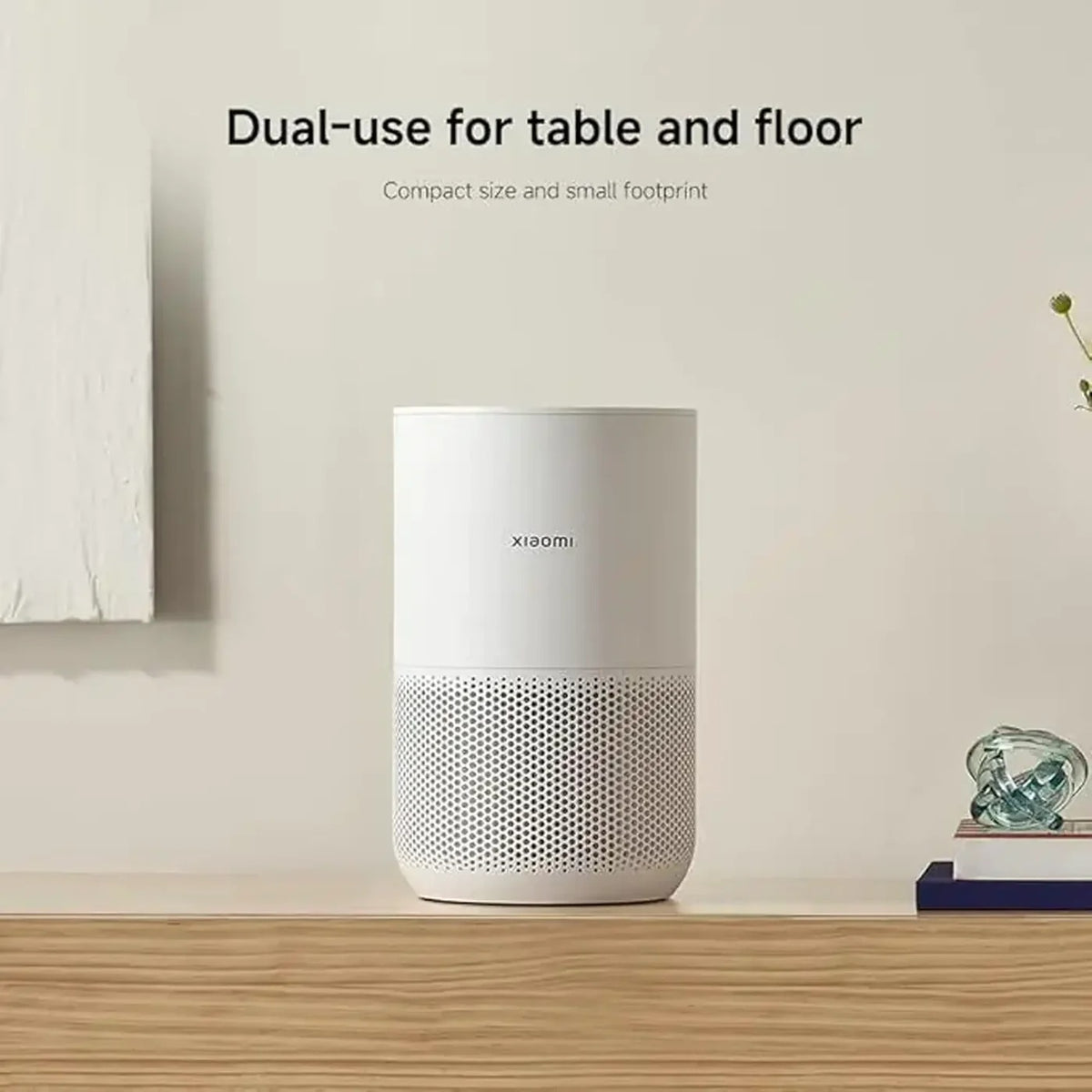 Xiaomi Smart Air Purifier 4 Compact For Bedroom, Office, Desktop, With 48m² Coverage, Allergen Removal, 230m³/h PCADR, Smart App & Voice Control — Image 2