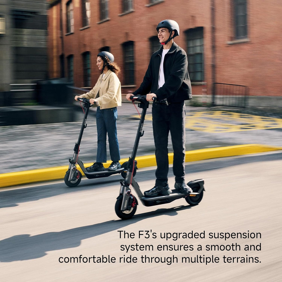 Segway-Ninebot F3 1000W Electric Scooter 70 Km Range TFT Display Dual Suspension — Image 5