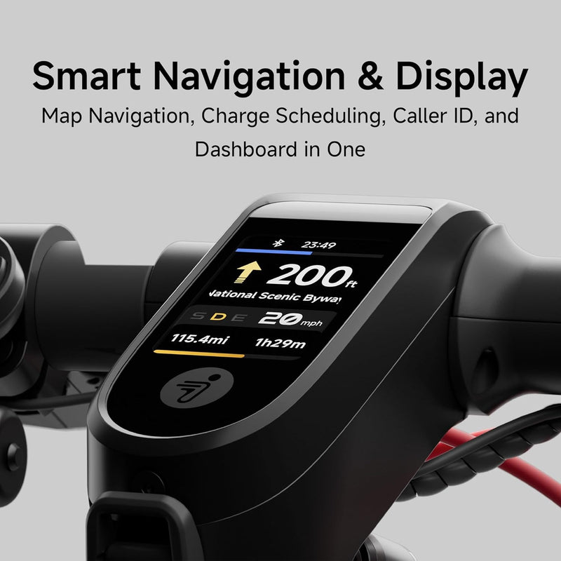 Segway-Ninebot F3 1000W Electric Scooter 70 Km Range TFT Display Dual Suspension — Image 6