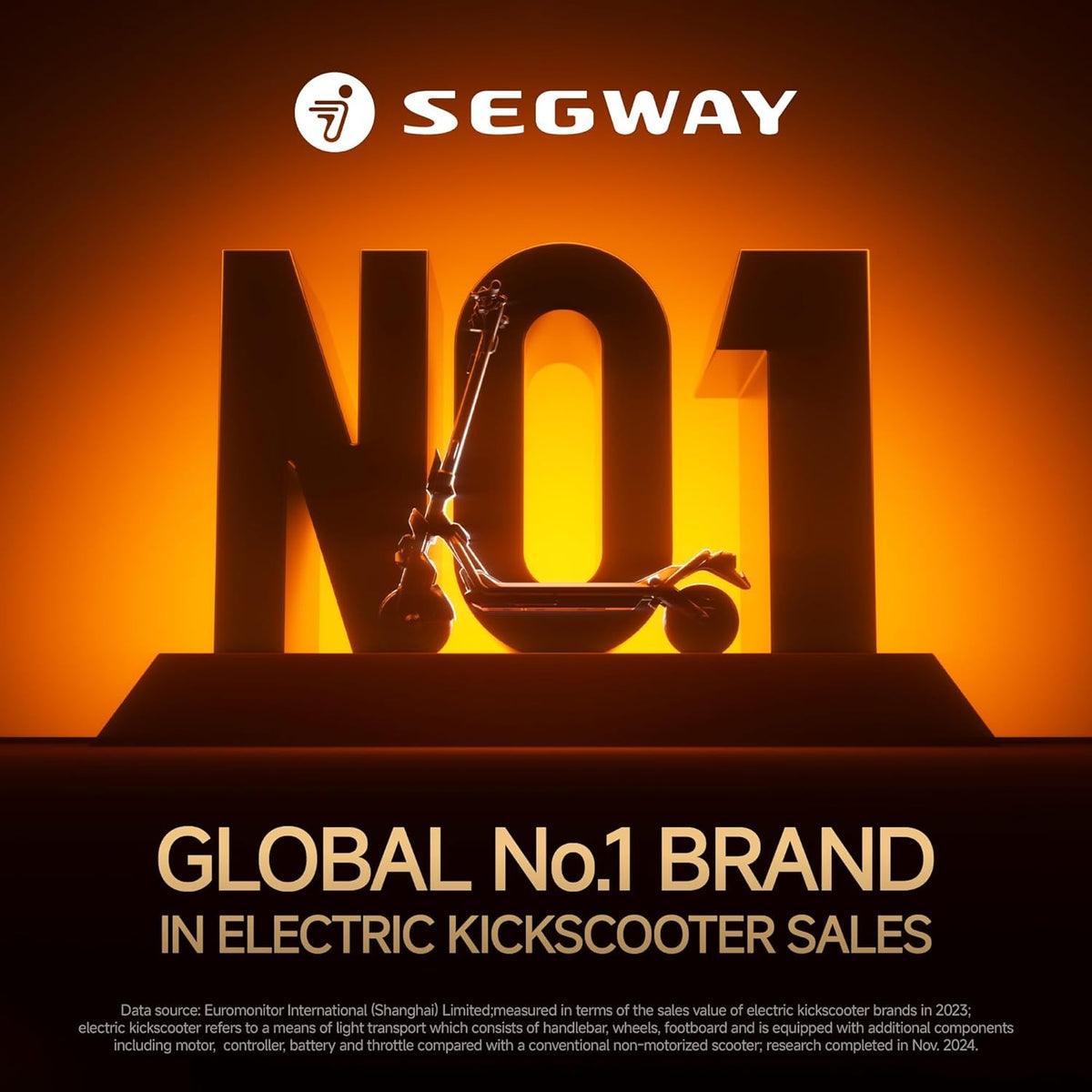 Segway-Ninebot F3 1000W Electric Scooter 70 Km Range TFT Display Dual Suspension — Image 3