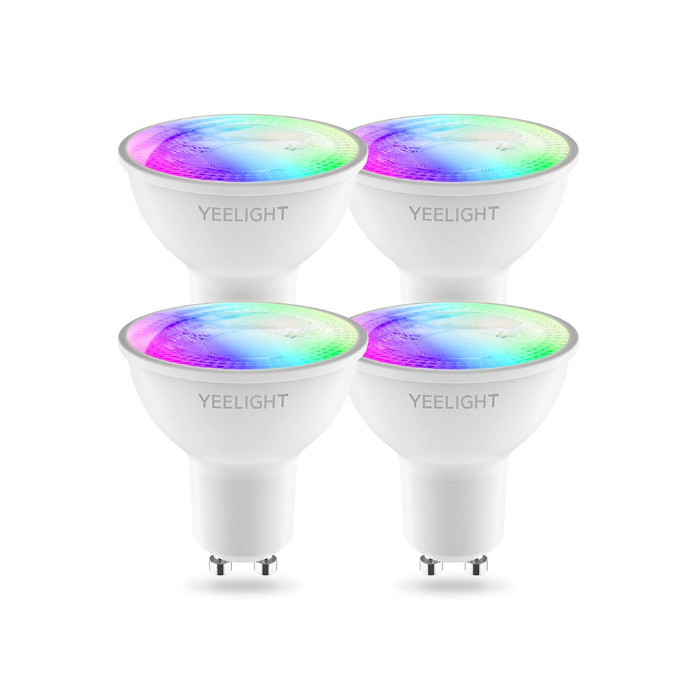Yeelight GU10 Smart Bulb W1 (Multicolor)4-Pack White (00306) — Image 2