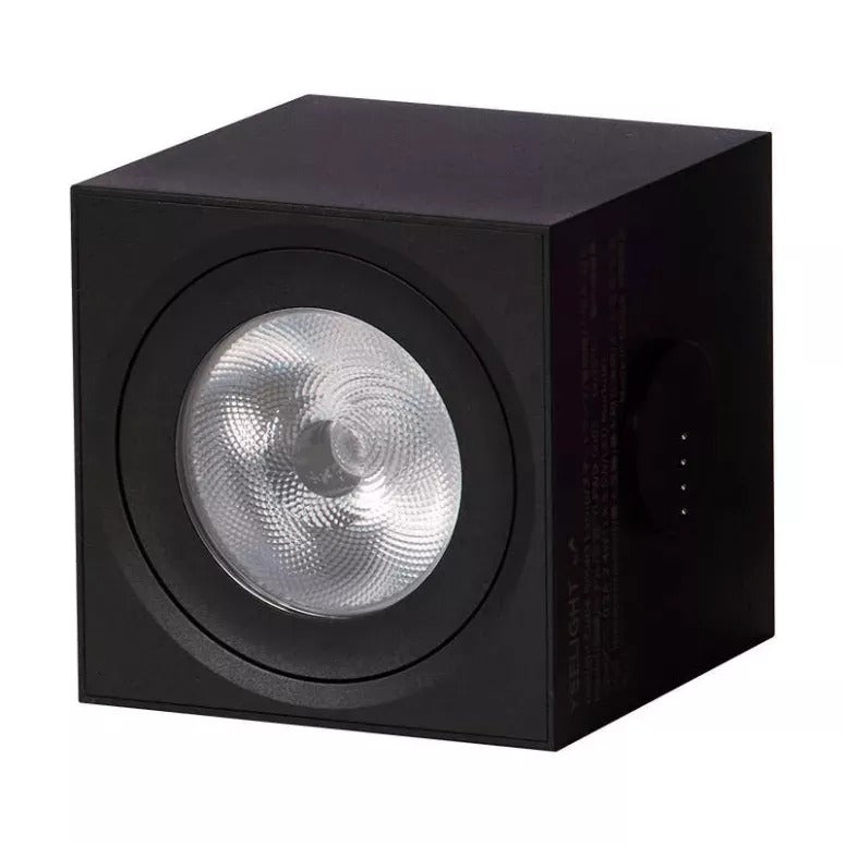 Yeelight Cube Smart Lamp Spot Extention Black-12282 — Image 3