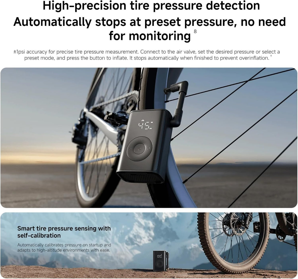Mijia Compact Portable Electric Air Compressor 73359 — Image 6