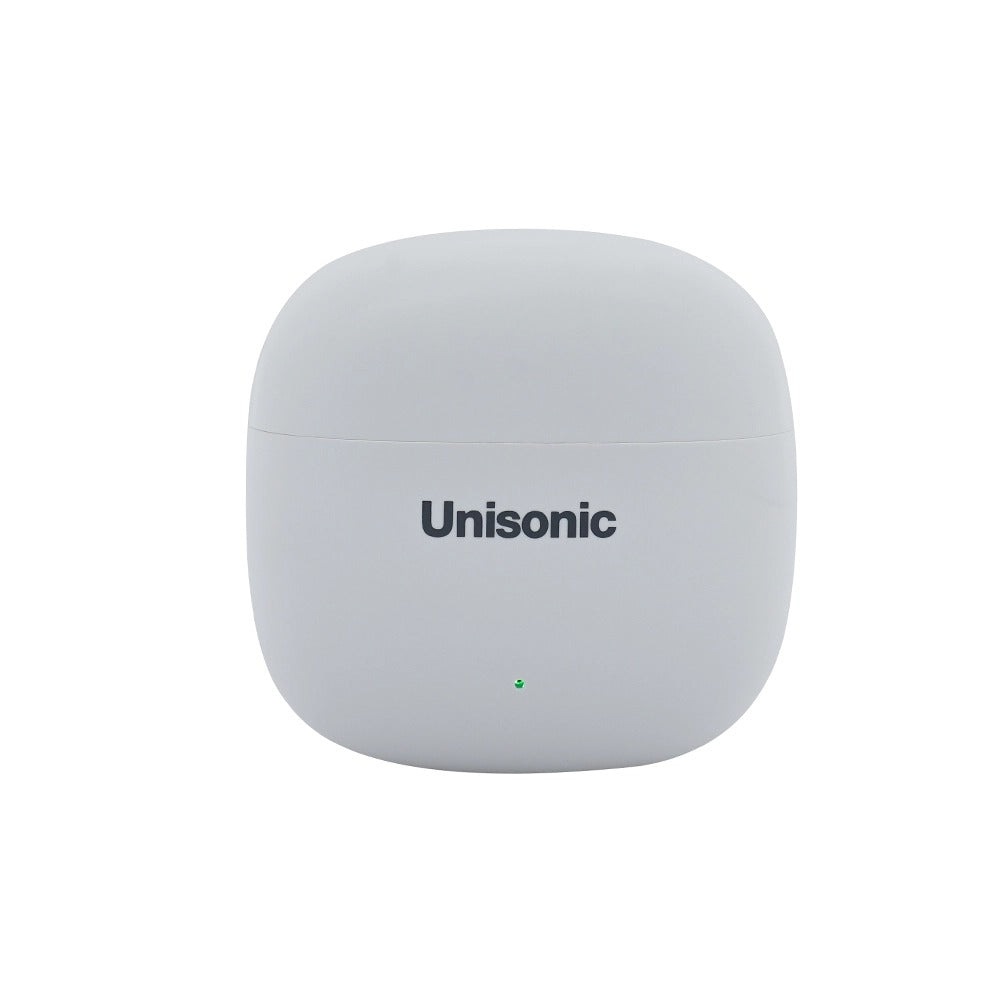 UNISONIC NORMAL INTELLI TOUCH CONTROL & HD SOUND TWS EARPHONE- WHITE US-TWSNHD-WH — Image 1