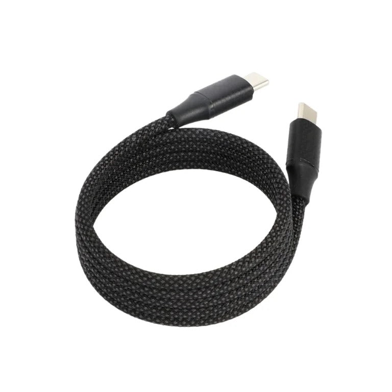 UNISONIC C TO C 60W MAGNETIC BRAIDED CABLE 1M US-60WMGC13-BL — Image 2