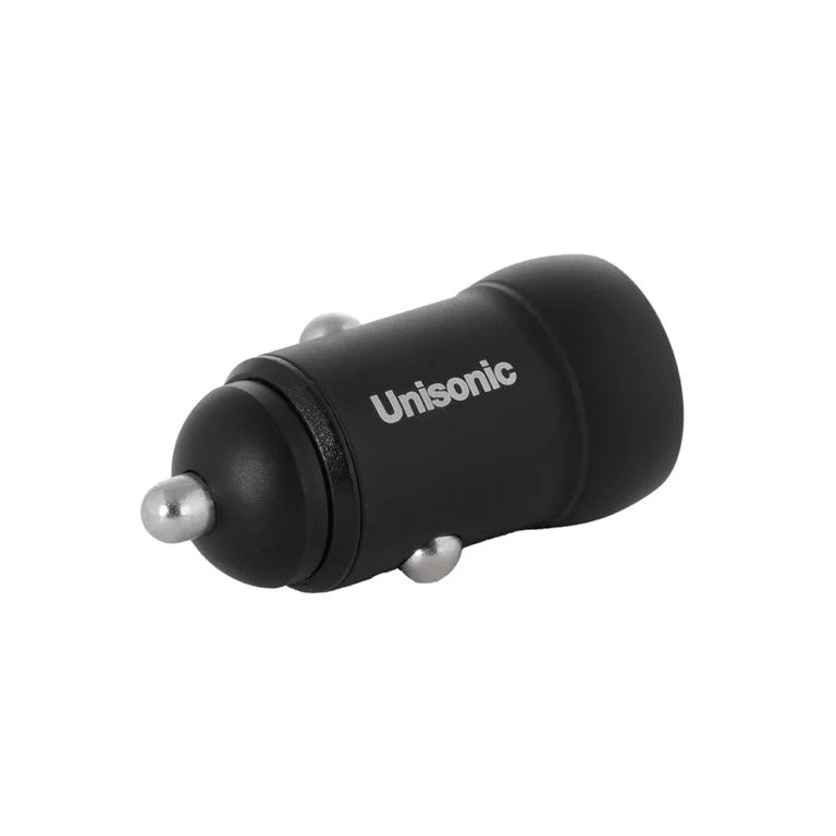 UNISONIC C TYPE + 1 USB PORTS CAR CHARGER US-CC30WAC-BL — Image 2
