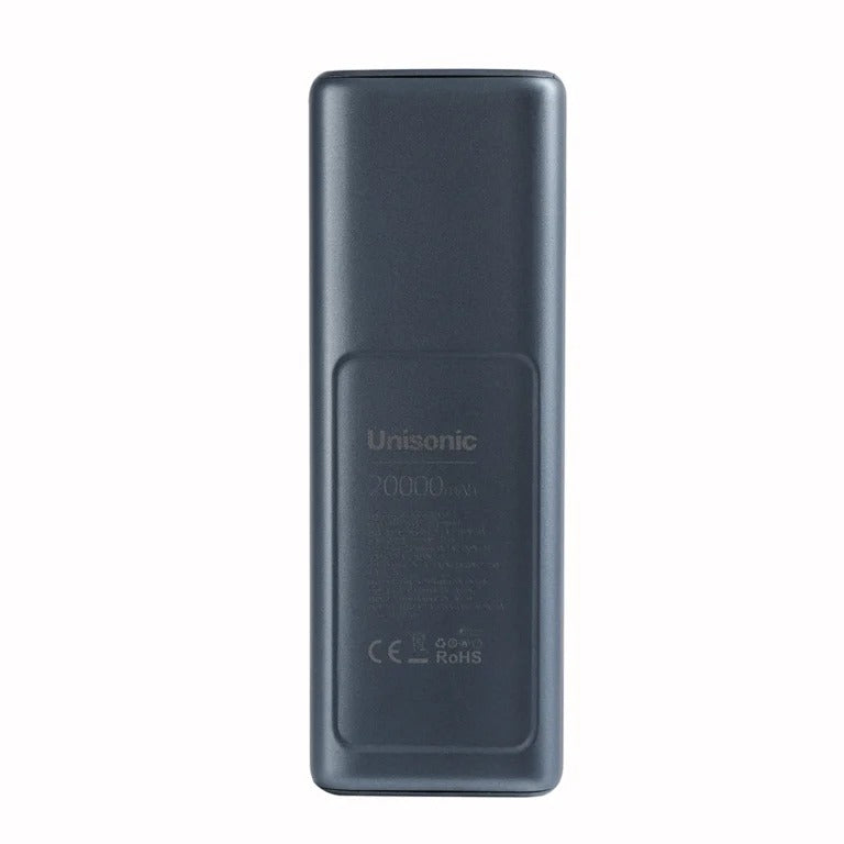 UNISONIC 20000 MAH 100W FAST CHARGING WITH OUTPUT DISPLAY POWERBANK US-PB20K100W — Image 2