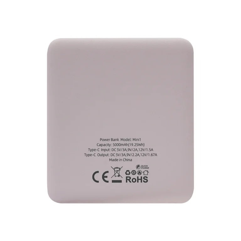 UNISONIC 5000 MAH 22.5W PORTABLE FAST CHARGING POWER BANK US-PB5KM1 — Image 2