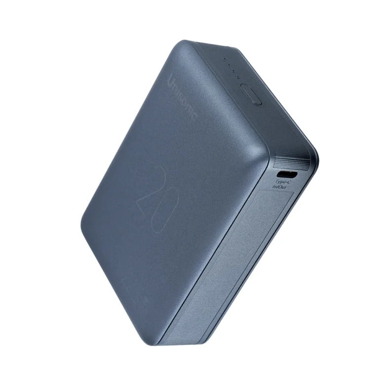 UNISONIC 20000 MAH 22.5W FAST CHARGING POWERBANK GREY US-PB20KM3G — Image 3