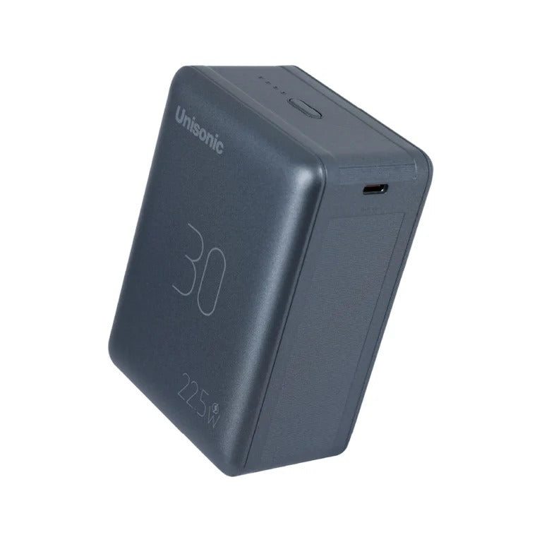UNISONIC 30000 MAH 22.5W FAST CHARGING POWERBANK GREY US-PB30KM4G — Image 3