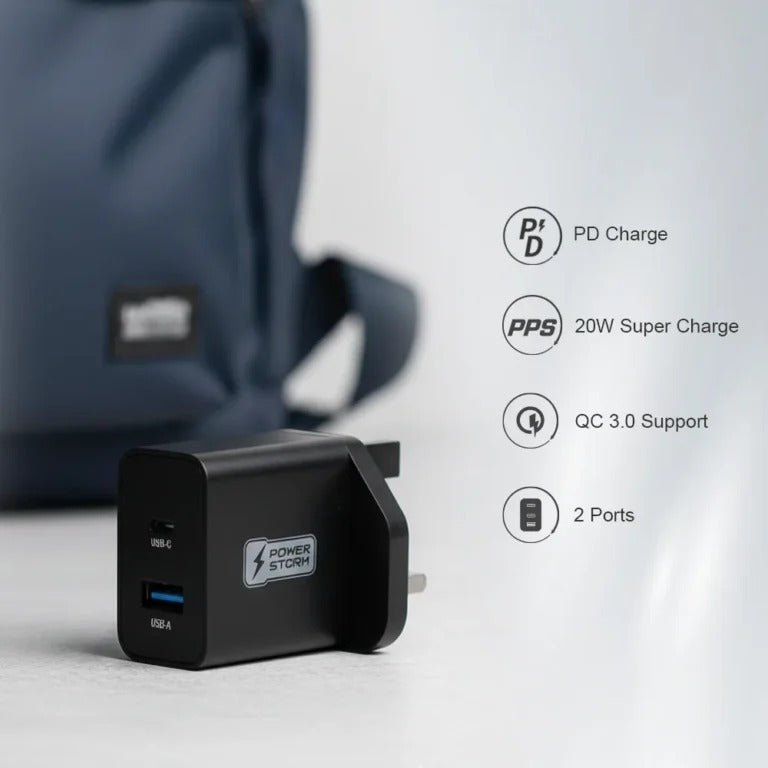 UNISONIC 1C1A 20W QUICK CHARGER WITH GAN ADAPTER US-A20WQC — Image 5