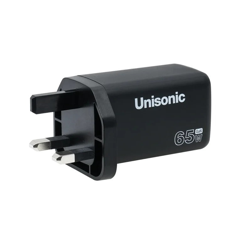 UNISONIC 2C1A 65W QUICK CHARGER WITH GAN ADAPTER US-A65WQC — Image 2