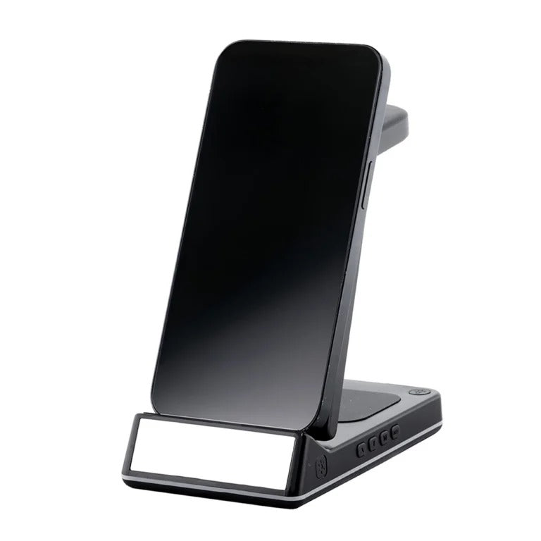 UNISONIC FOLDABLE WITH LED LIGHT AND TIME DISPLAY 5 IN 1 MAGSAFE HUB US-MHF5I1LC — Image 1