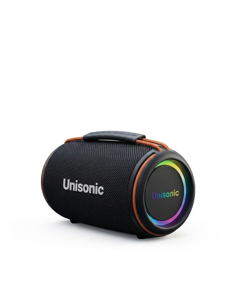 UNISONIC 8W PORTABLE BLUETOOTH SPEAKER WITH IPX4, TWS, USB, TF, LED, CALL FUNCTIONS US-SP8WPS — Image 1