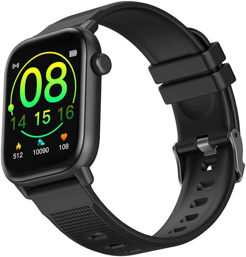Lazor Core SW30 1.69" HD Touchscreen Smartwatch with IP68 Waterproof & Heart Rate Monitoring - Black — Image 4
