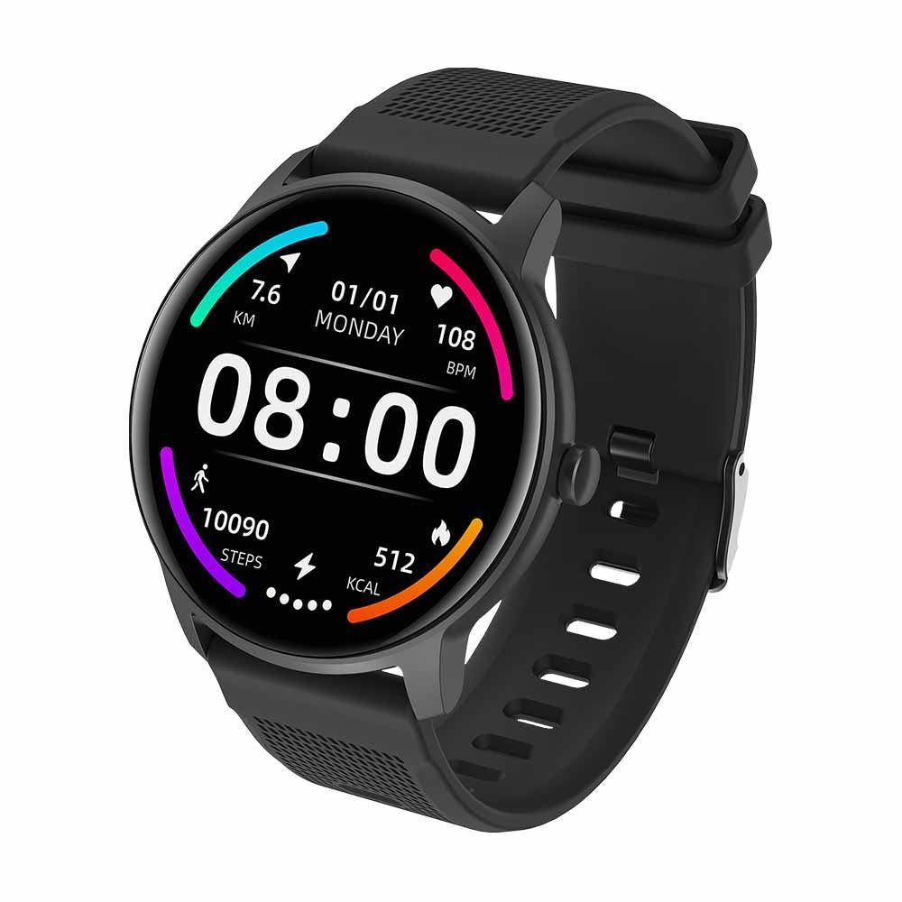 Lazor C1 SW31 Black Smartwatch with 1.28 Inch HD Touchscreen IP68 Waterproof Heart Rate & Activity Tracking — Image 3