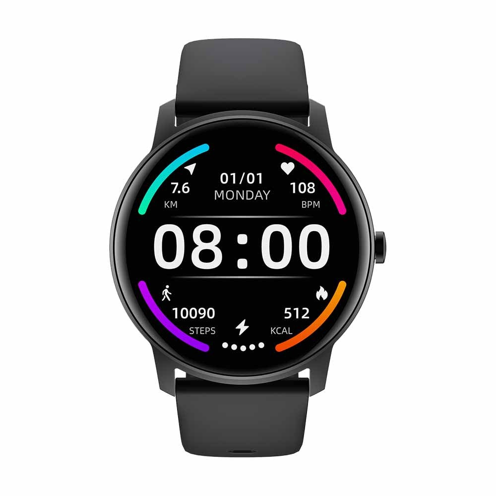 Lazor C1 SW31 Black Smartwatch with 1.28 Inch HD Touchscreen IP68 Waterproof Heart Rate & Activity Tracking — Image 2