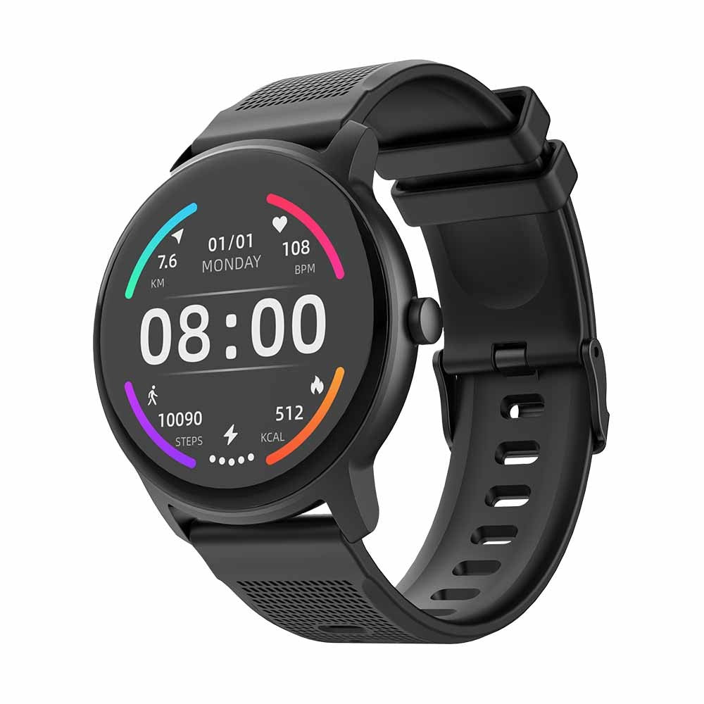 Lazor C1 SW31 Black Smartwatch with 1.28 Inch HD Touchscreen IP68 Waterproof Heart Rate & Activity Tracking — Image 1