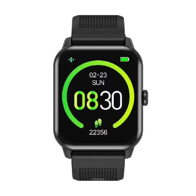 Lazor Core Plus SW46 1.69" HD Touchscreen Smartwatch IP68 Waterproof with Call Answering and 7-Day Battery Black — Image 1