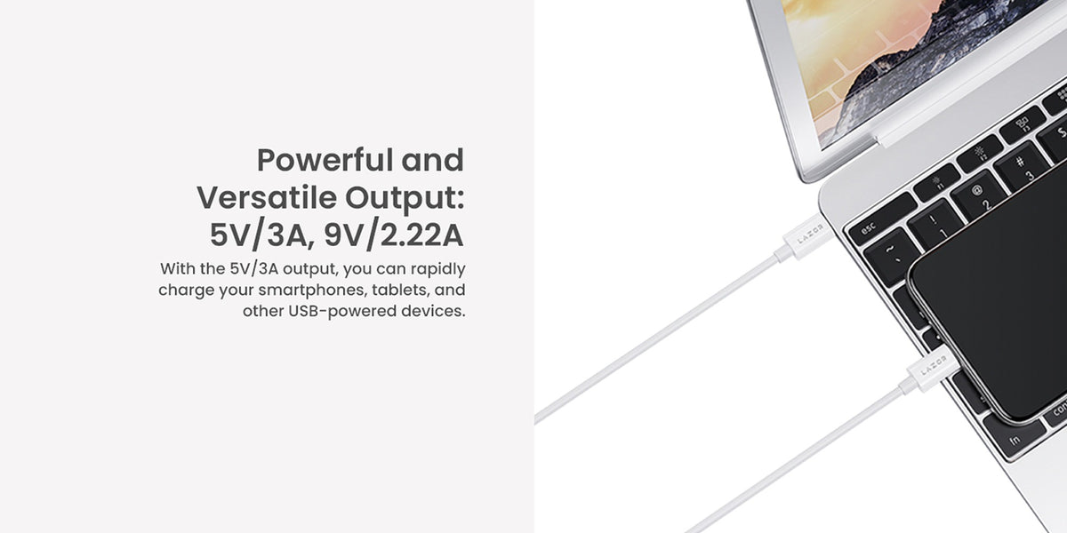 Lazor Bolt Charging Cable 20W PD Type-C to Lightning OTG Data Sync Gray 1M — Image 6
