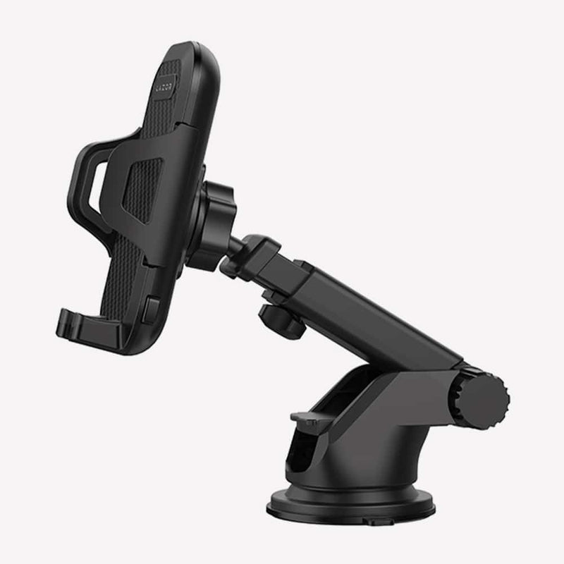 Lazor Drift CH05 360° Adjustable Car Phone Mount with Extendable Arm and Suction Cup - Black — Image 4