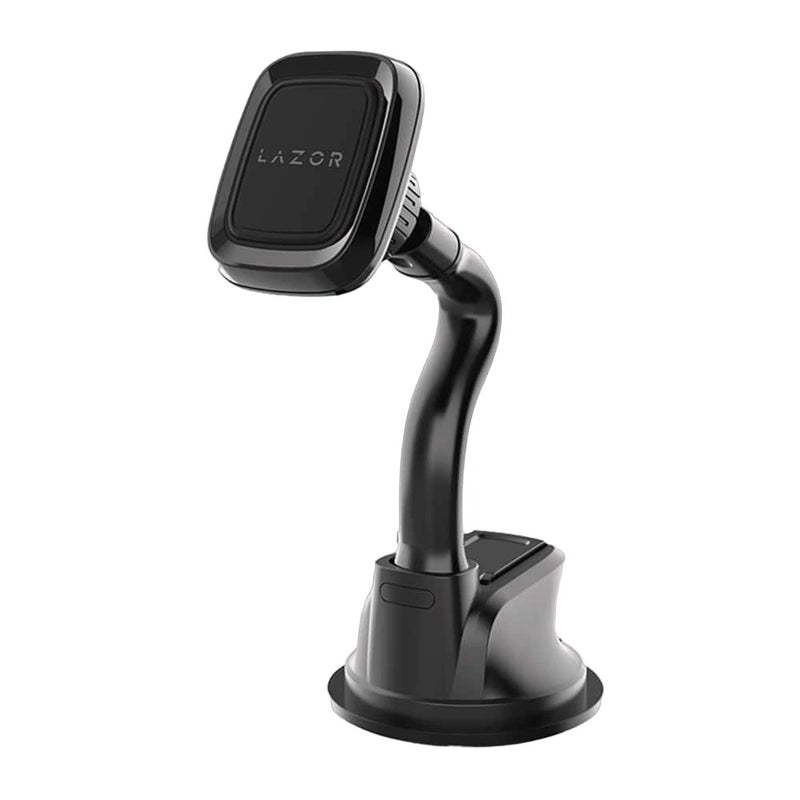 Lazor Cruise CH25 Magnetic Dashboard Phone Holder 360° Adjustable Strong Suction Cup Black — Image 2