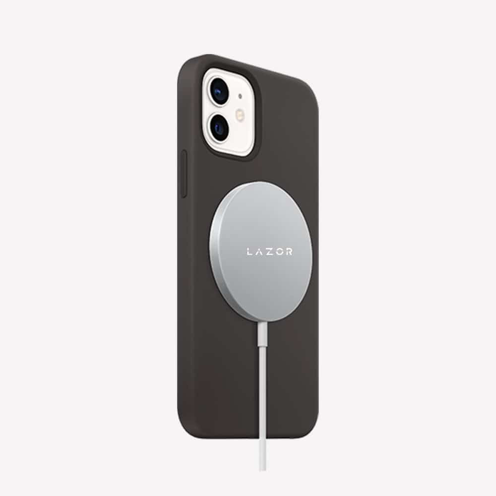Lazor Powerplus AD87 15W Magnetic Charger Portable Aluminum Alloy 1.2M Cable — Image 2