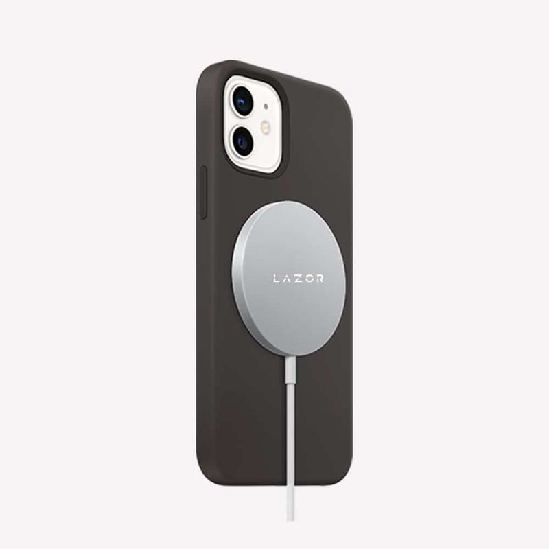 Lazor Powerplus AD87 15W Magnetic Charger Portable Aluminum Alloy 1.2M Cable — Image 2