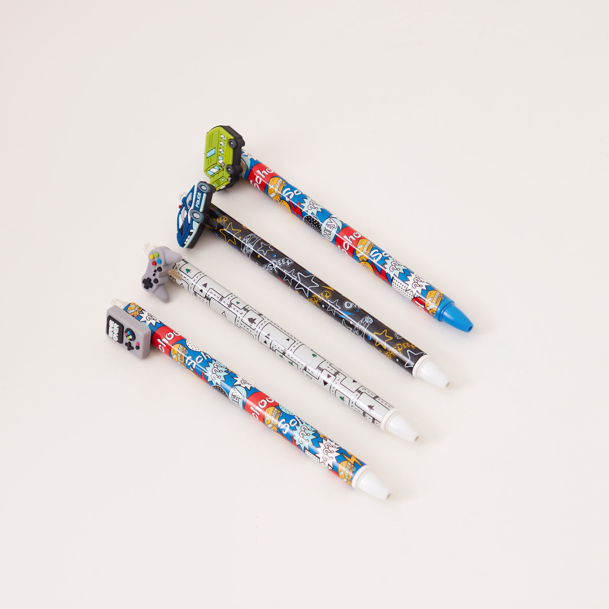 GLOO GEL PENS SET OF 4 PCS-1