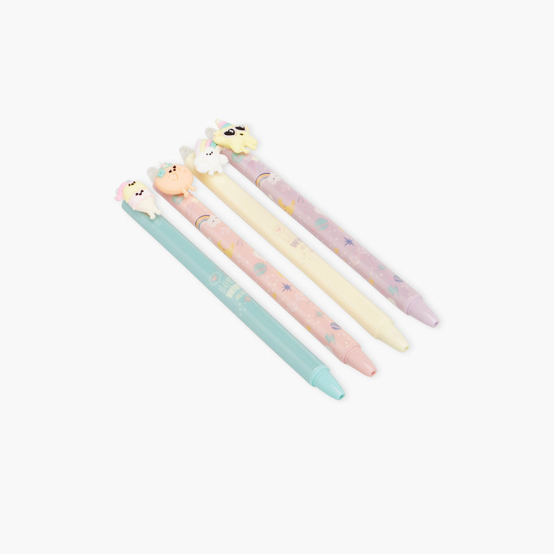 GLOO GEL PENS SET OF 4 PCS-4