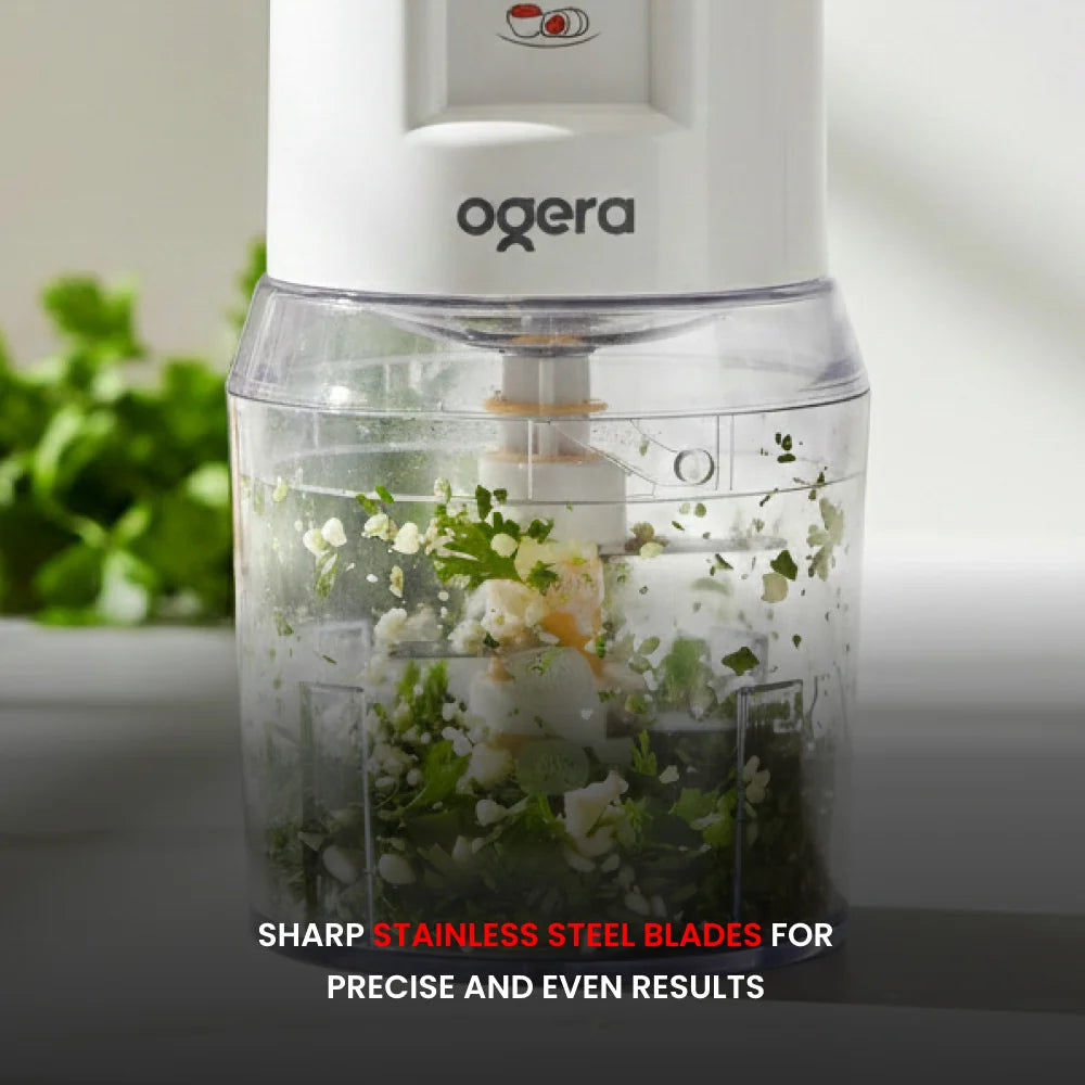 OGERA مفرمة طعام كهربائية 2 في 1 بقوة 350W - OG4002FC