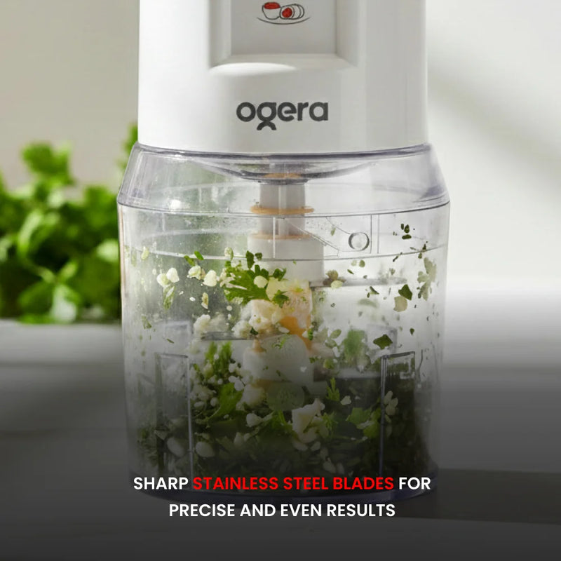 OGERA مفرمة طعام كهربائية 2 في 1 بقوة 350W - OG4002FC-4