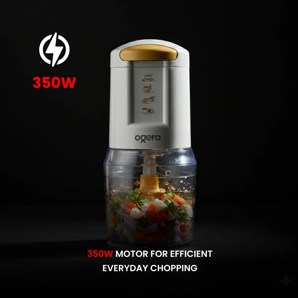 OGERA مفرمة طعام كهربائية 2 في 1 بقوة 350W - OG4002FC