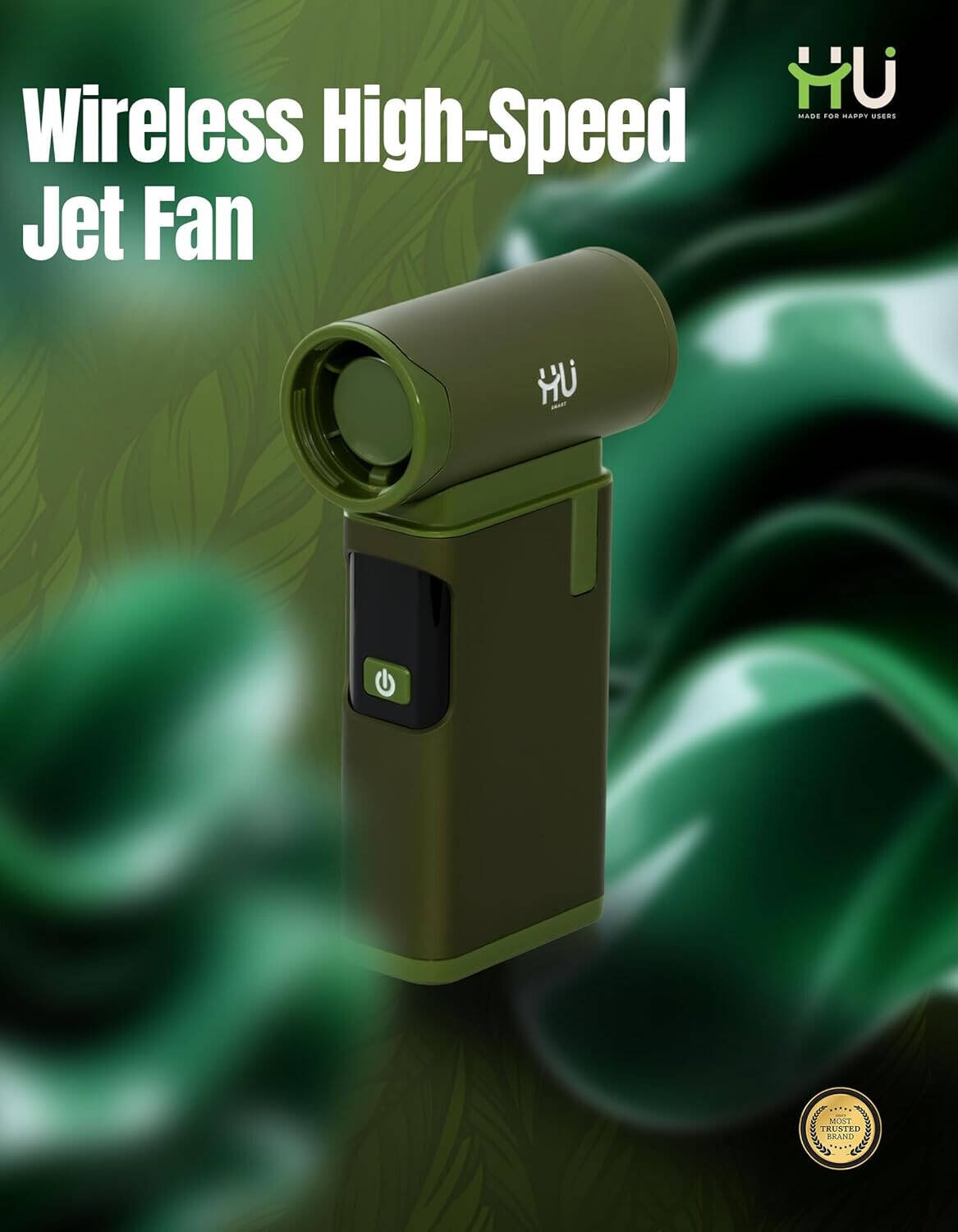 HU WIRELESS HIGH-SPEED JET FAN HSM-1022