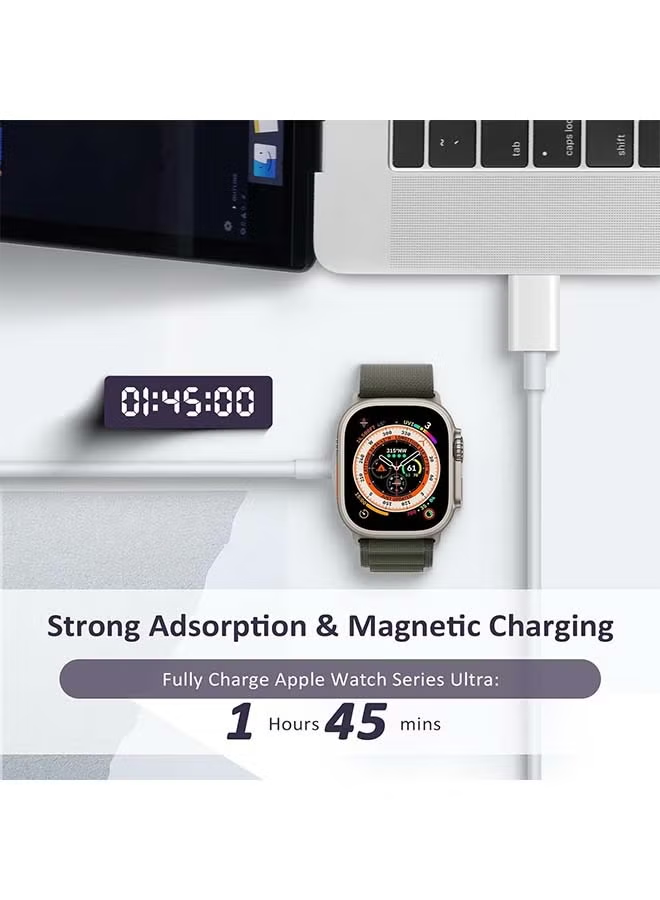 Apple Watch Magnetic Fast Charger to USB-C Cable