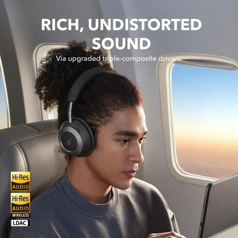 Soundcore Space One Pro Wireless Anc Over-Ear Headphone A3062H11