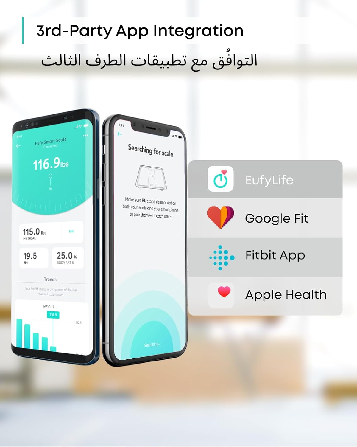 ANK Eufy Smart Scale C1 B2B-Black-T9146K15
