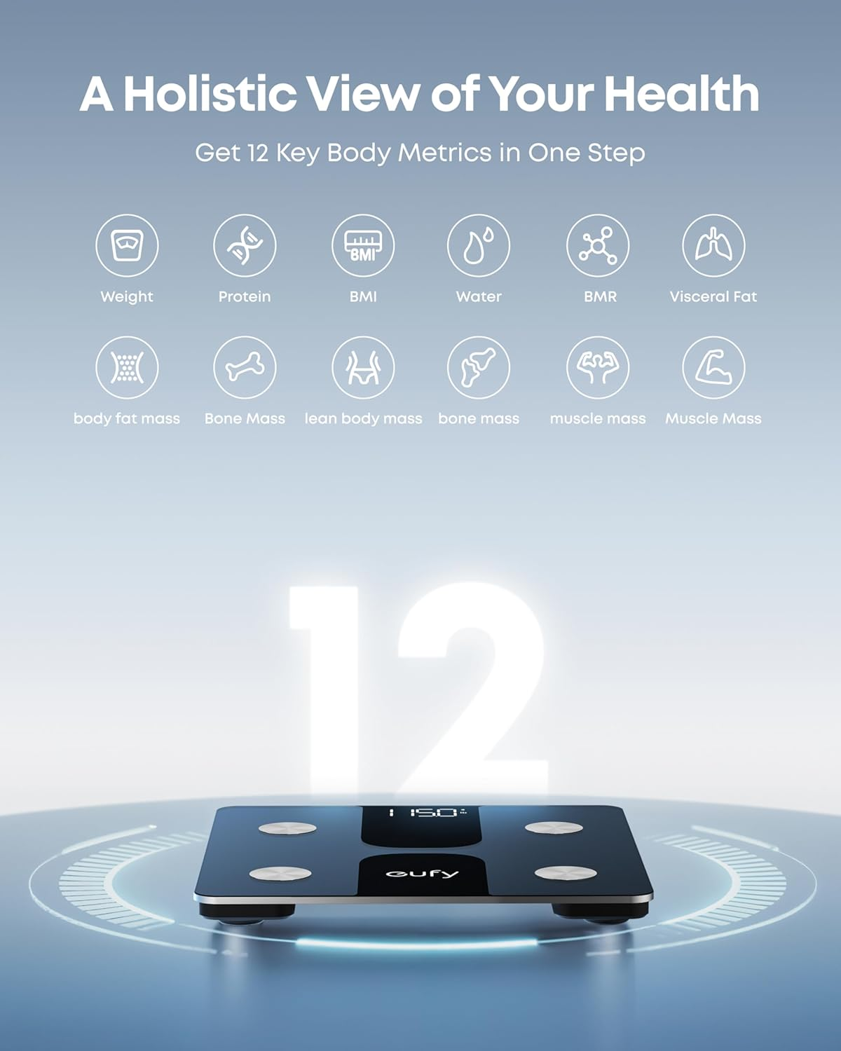 ANK Eufy Smart Scale C1 B2B-Black-T9146K15