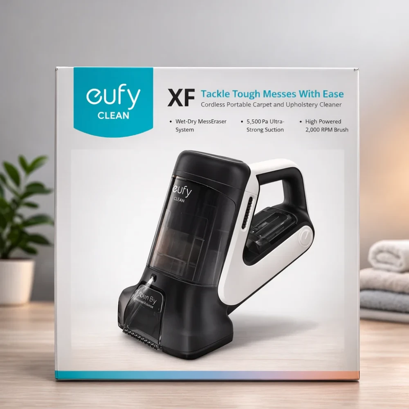 Eufy Clean XF Portable Carpet & Upholstery (T2531)(T2530) (WHITE)