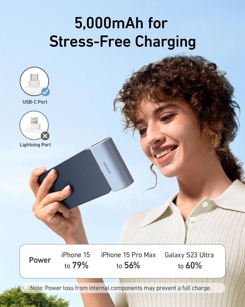 Power Bank 621 Power Bank with Built-In Lightning Connector 5000mAh