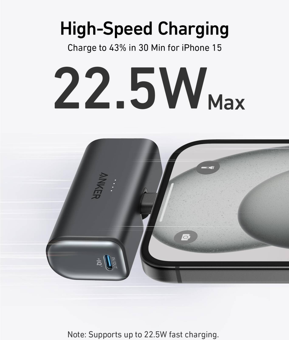 Power Bank 621 Power Bank with Built-In Lightning Connector 5000mAh