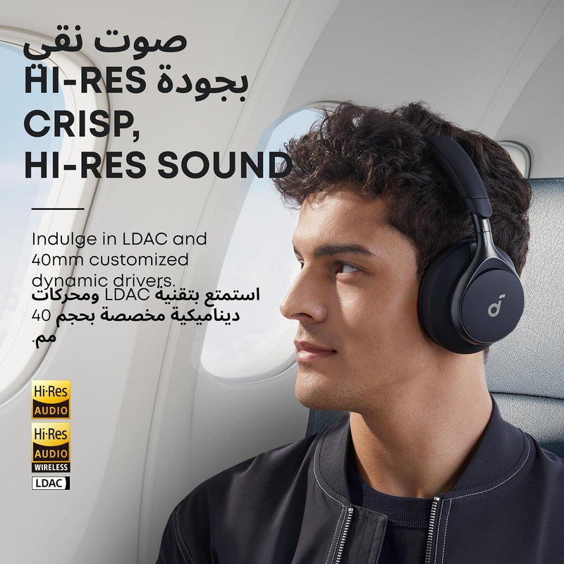 Soundcore by Anker Space One Wireless Over-Ear Noise Cancelling Headphones