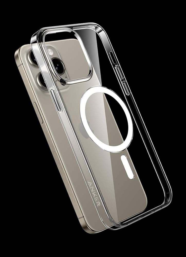 Anker 15 Pro MagGo Clear Case-A90A7H01